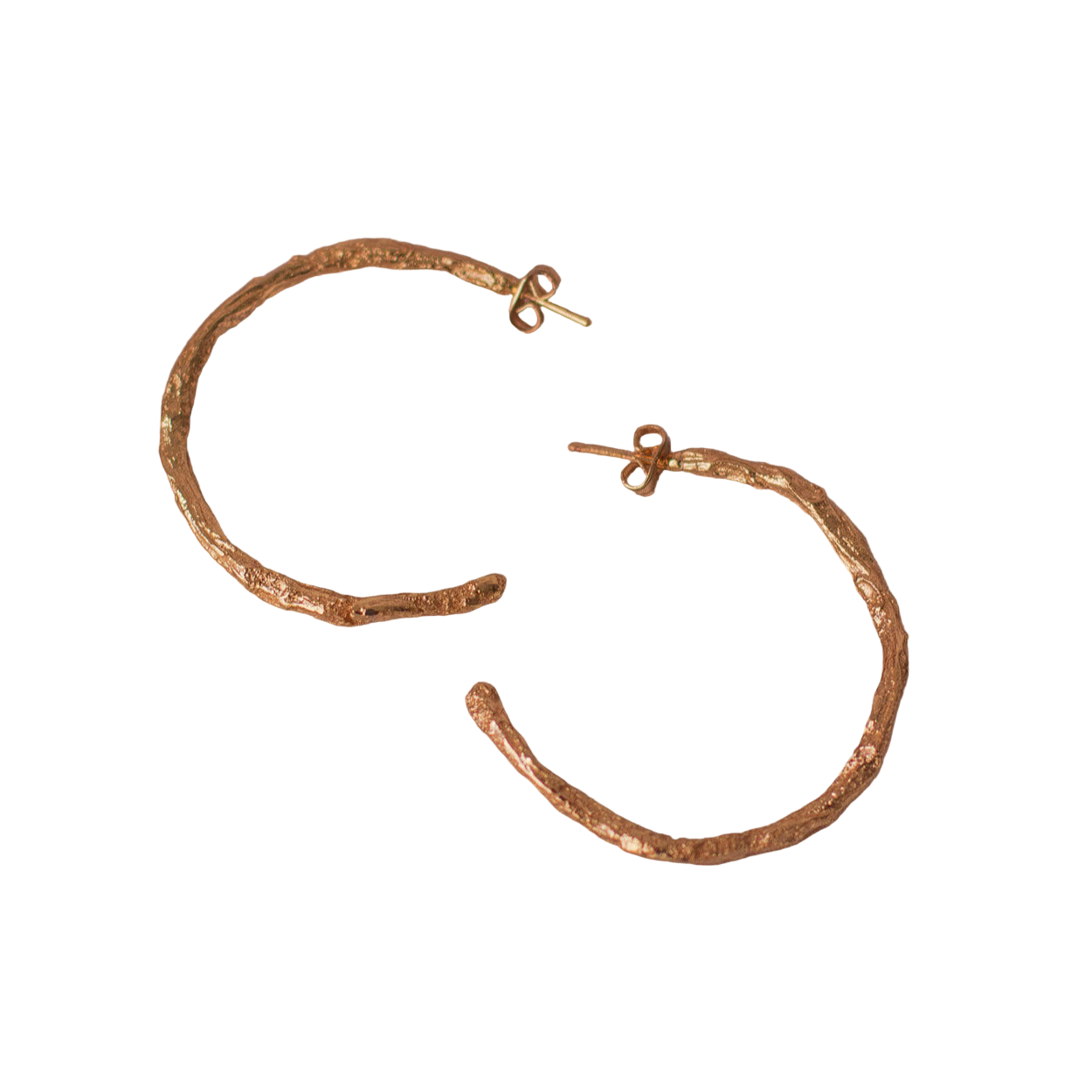 Aretes Candonga Ramita Palma Grandes