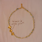 Collar Choker Cuarzos Tres Hortensia