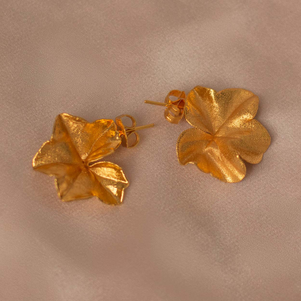 Aretes Candonga Hoja Hiedra