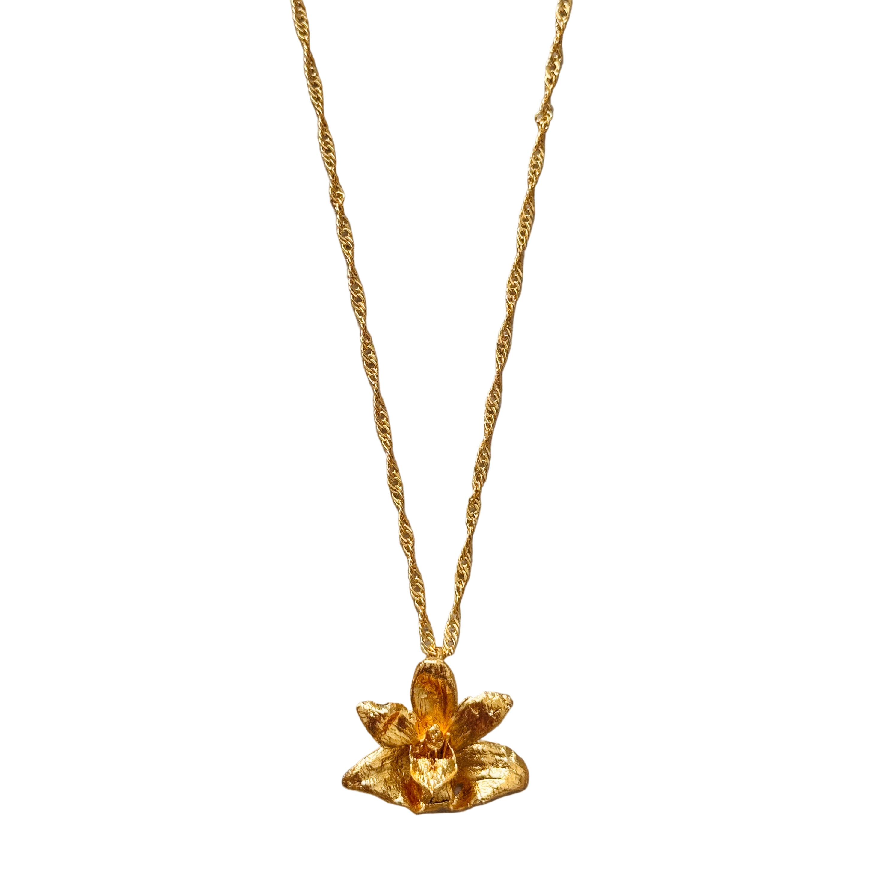 Collar Gargantilla Orquidea Maxilaria