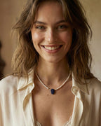 COLLAR CHOKER PERLAS ESMERALDA