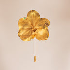 Broche Prendedor Orquidea Vanda Maxi Esmeralda