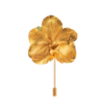 Broche Prendedor Orquidea Vanda Maxi Esmeralda