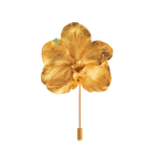 Broche Prendedor Orquidea Vanda Maxi Esmeralda