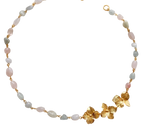 Collar Choker Cuarzos Tres Hortensia