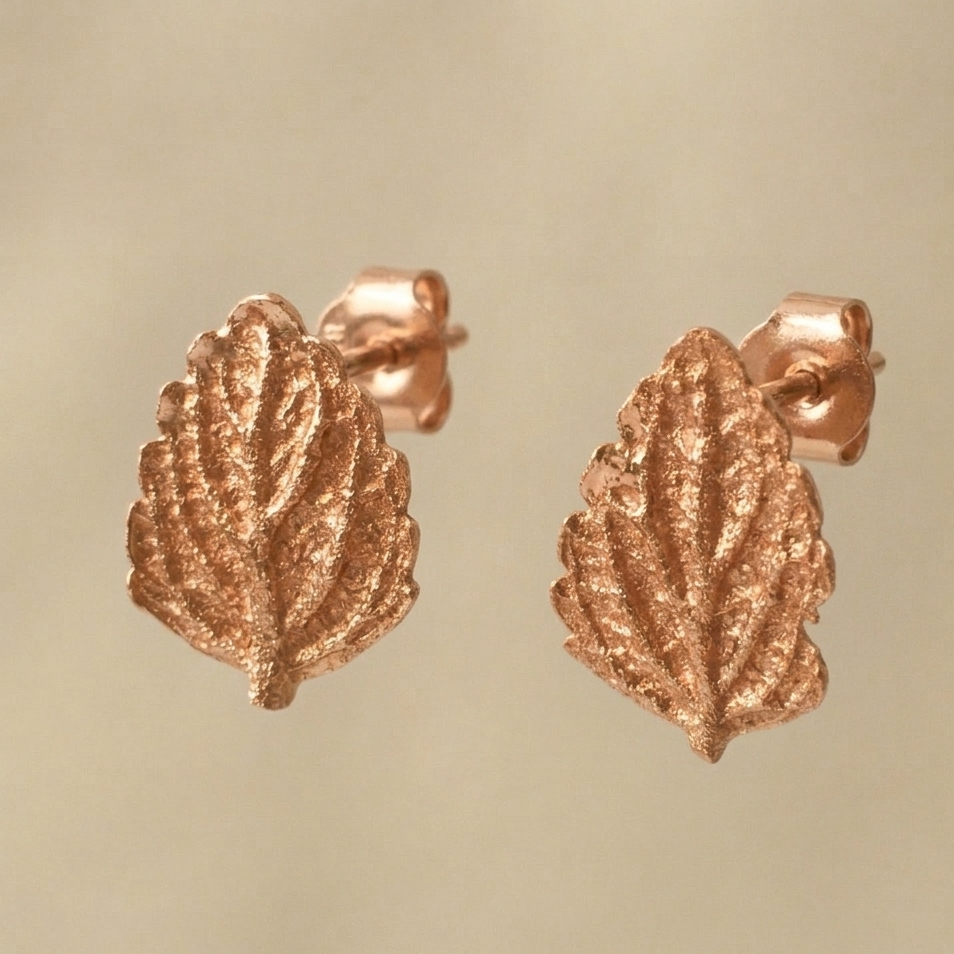 Aretes Topo Hoja Toronjil