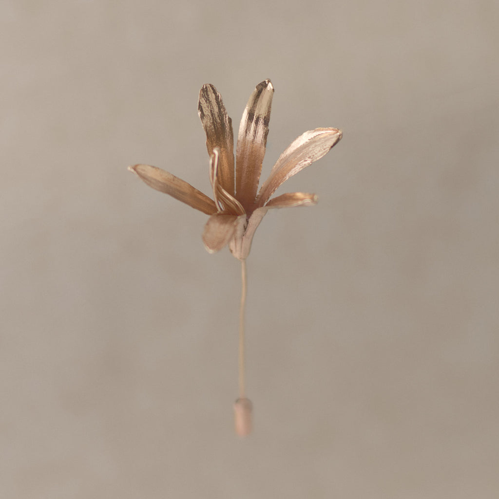 Broche Prendedor Flor Lirio Agapanto