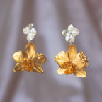 Aretes Orquidea Phalaenopsis & Hortensia