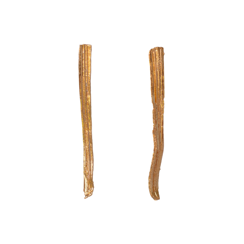 Aretes Corteza Palma Large