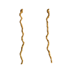 Aretes Large Ramita Palma Coco