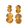 Aretes Dos Hojas Eucalipto