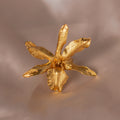 Anillo Orquidea Lluvia de Cereza