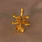 Anillo Orquidea Chocolate