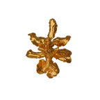 Anillo Orquidea Chocolate