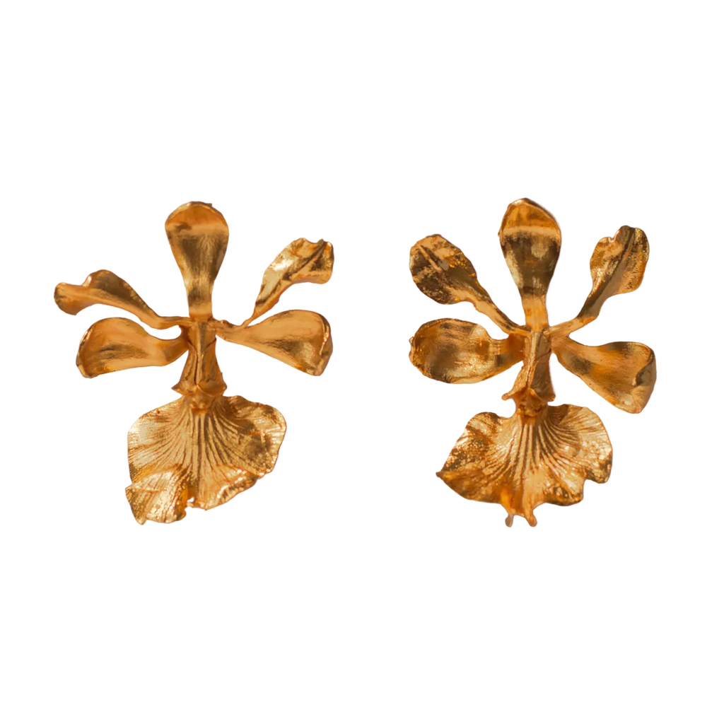 Aretes Orquidea Encyclia Cordigera