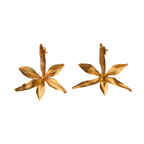 Aretes Topo Orquidea Prosthechea Fragans