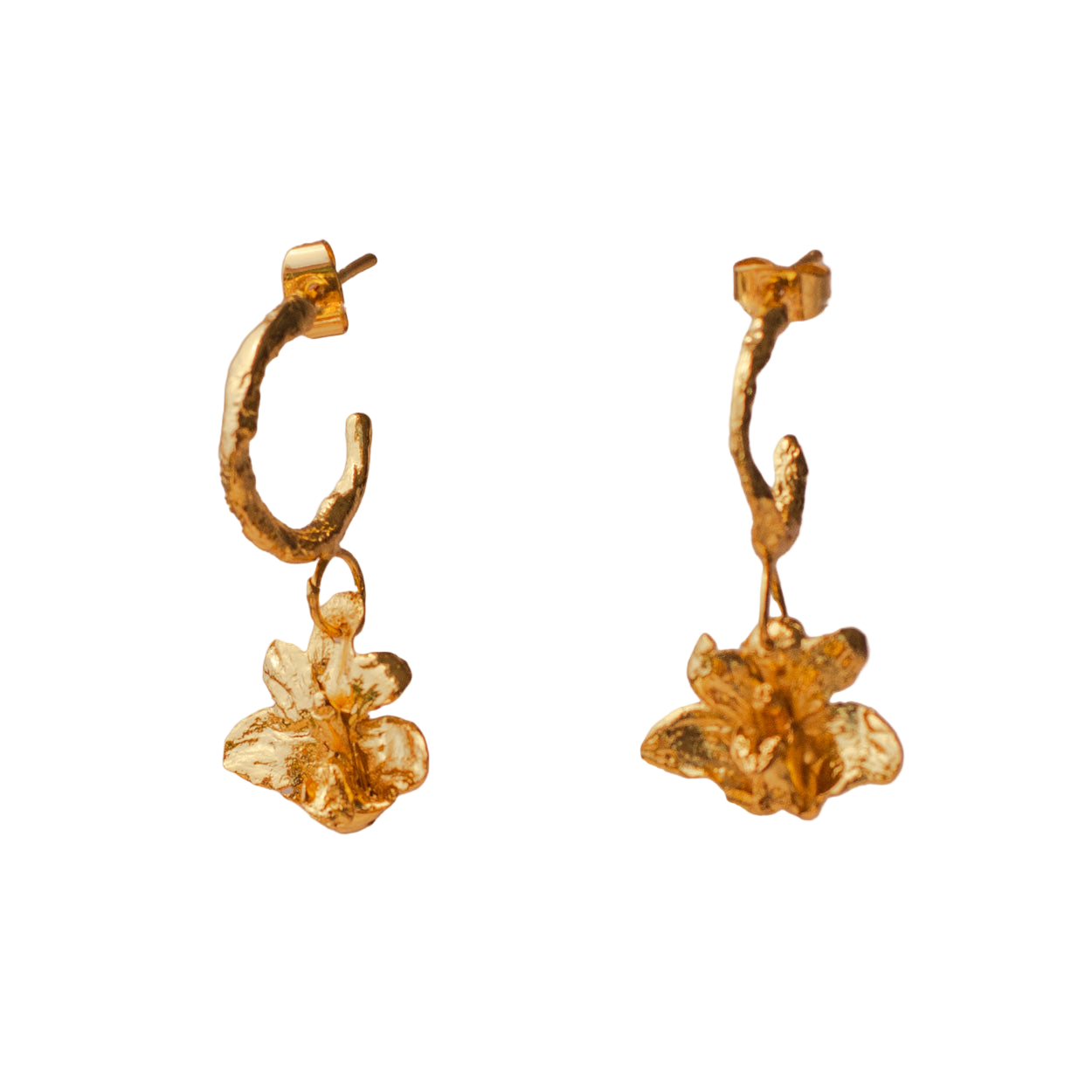 Aretes Candonga Orquidea Maxilaria