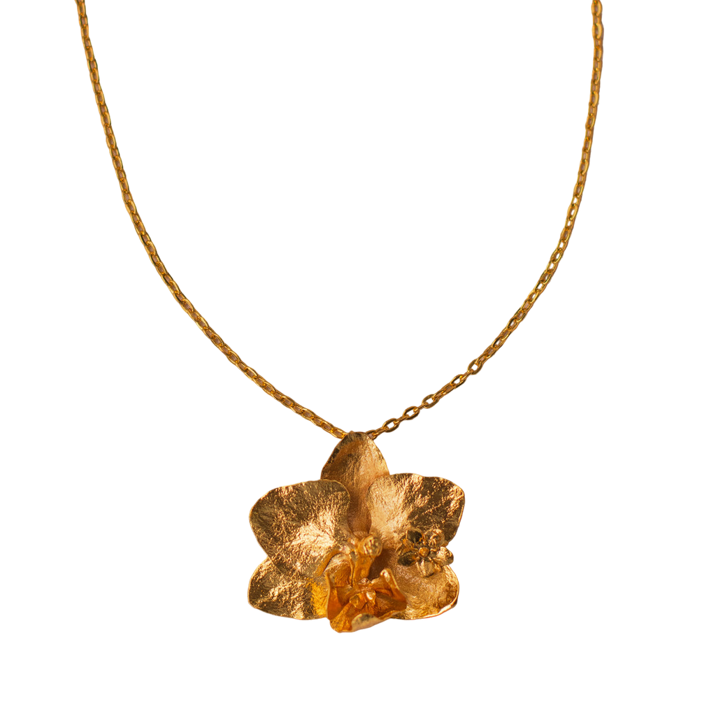 Collar Gargantilla Orquidea Phalaenopsis Baby
