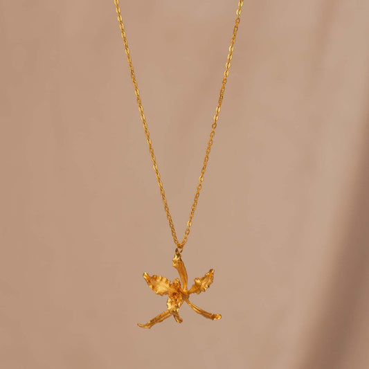 Collar Orquidea Cyrtochilum Revolutum