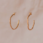 Aretes Candonga Ramita Palma Grandes