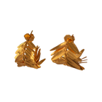 Aretes Candonga Helecho Romeron