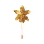 Broche Orquidea Red Fire