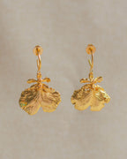 Aretes Candonga Orquidea Dama Danzante Esmeralda
