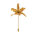 Broche Prendedor Orquidea Lluvia de Cereza