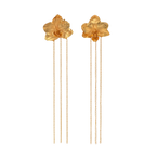 Aretes Orquidea Phalaenopsis Cadena