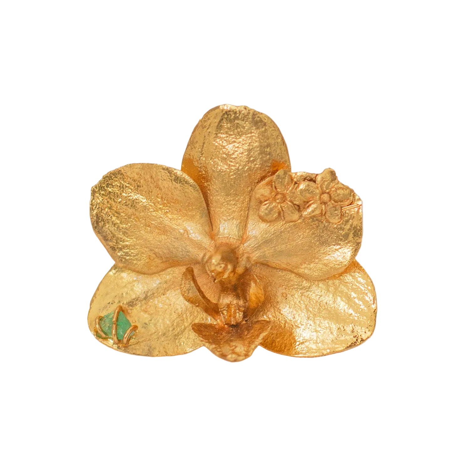 Anillo Orquidea Phalaenopsis Sauco Esmeralda