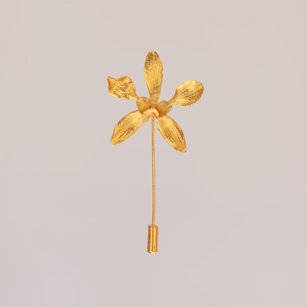 Broche Orquidea Encyclia Oncidioides