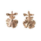 Aretes Topo Orquidea Dama Danzante