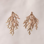 Aretes Hoja Pino Grande