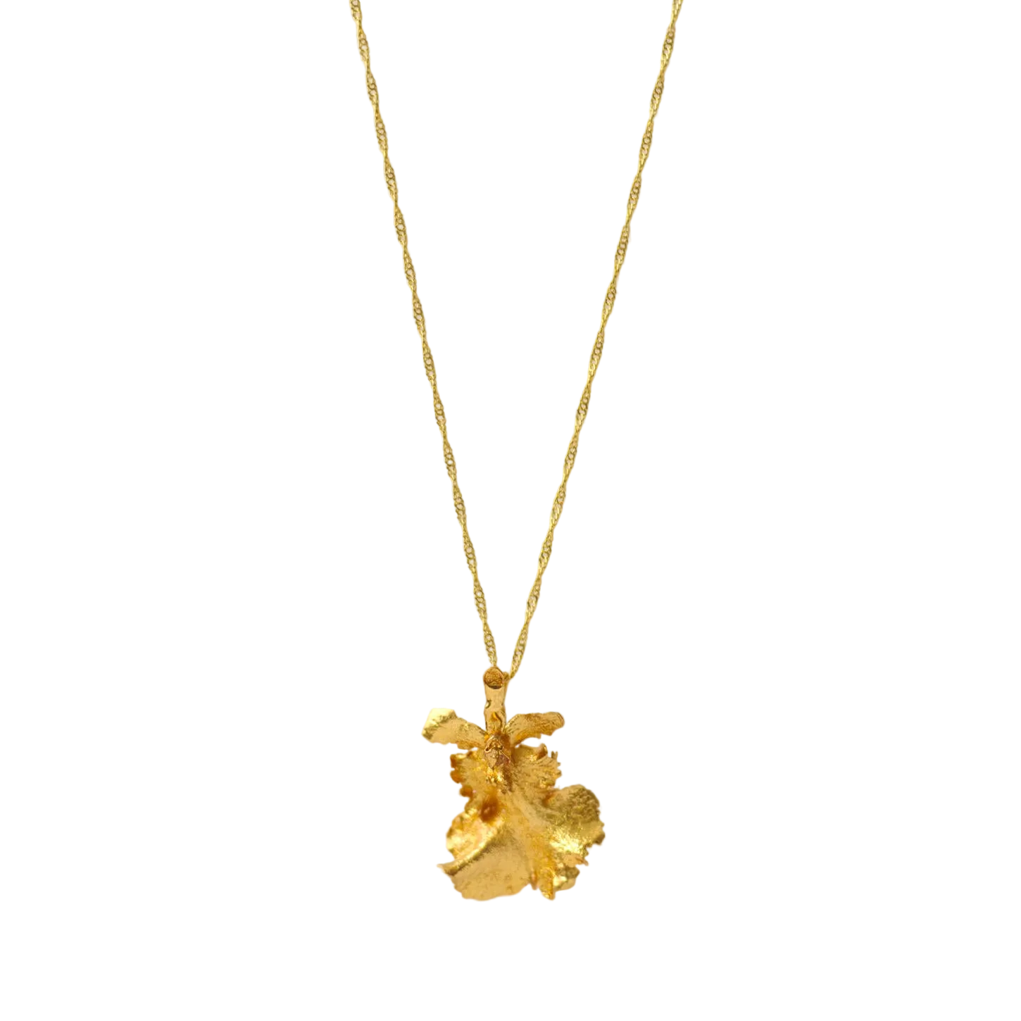Collar Gargantilla Orquidea Dama Danzante