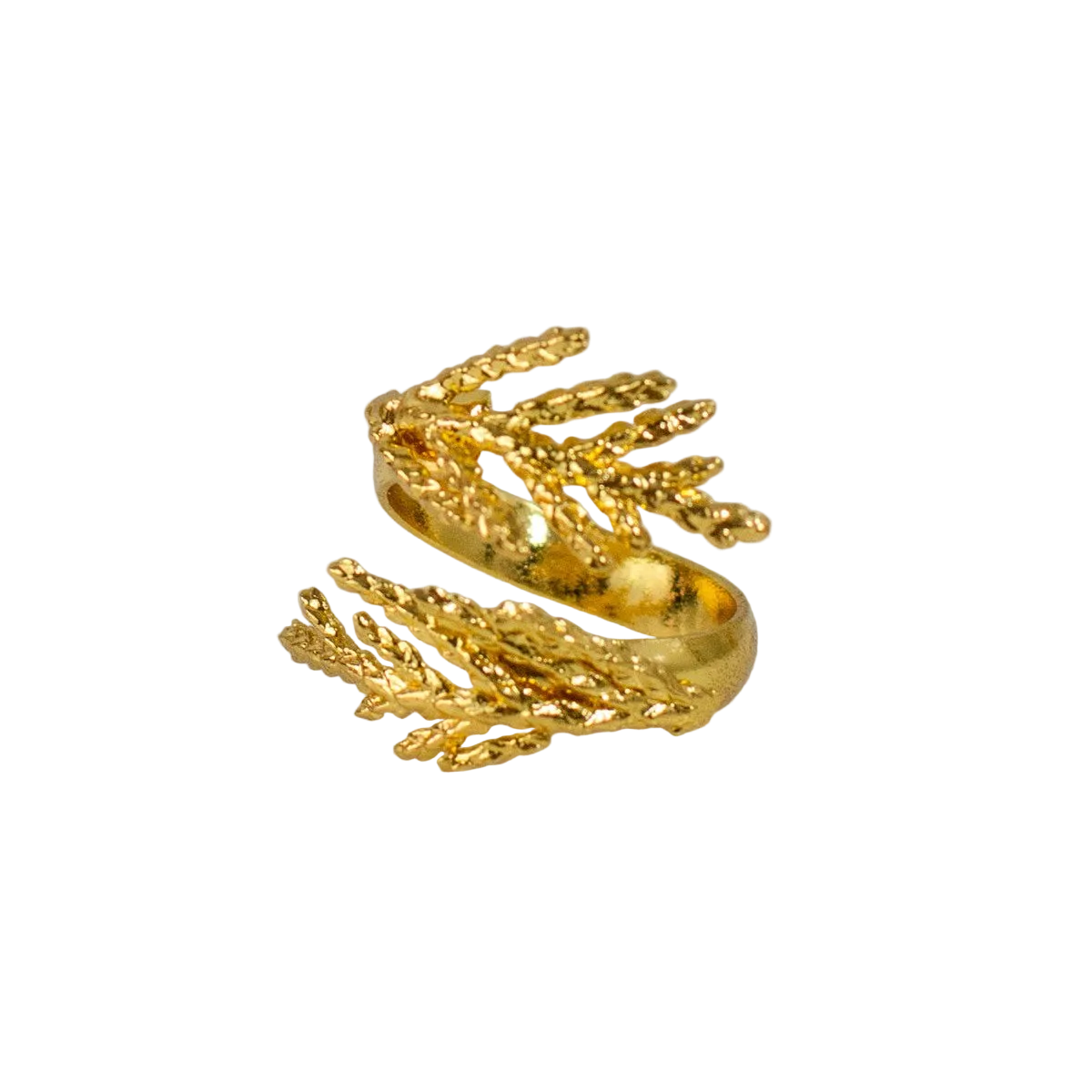 Anillo Mini Hoja Pino