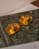 Aretes Topo Orquidea Phalaenopsis Baby