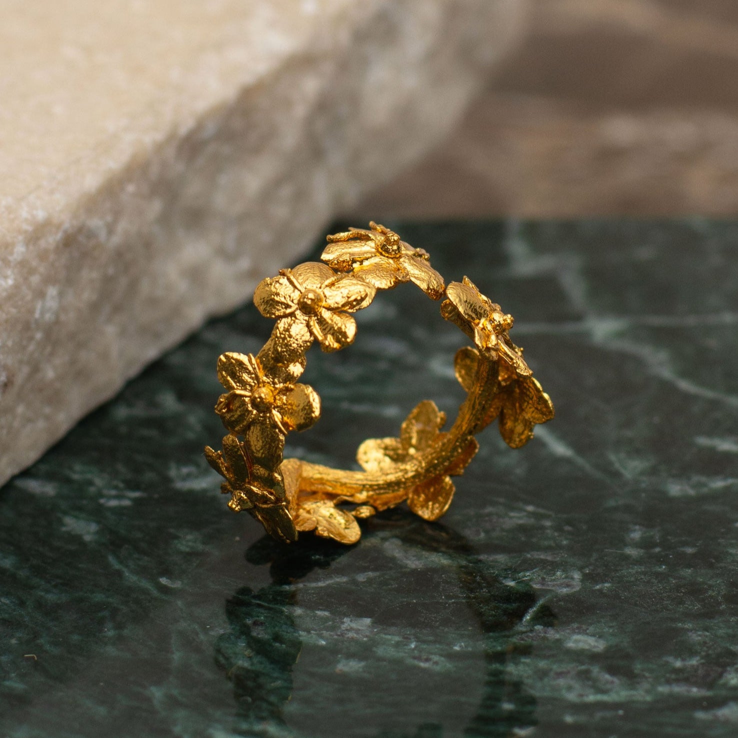 Anillo Ramita Flores Sauco
