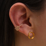 Earcuff Trenza Flor Sauco