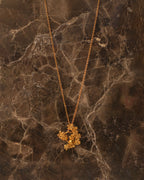Collar Rama Grande Mini Flor Sauco