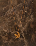Collar Rama Grande Mini Flor Sauco