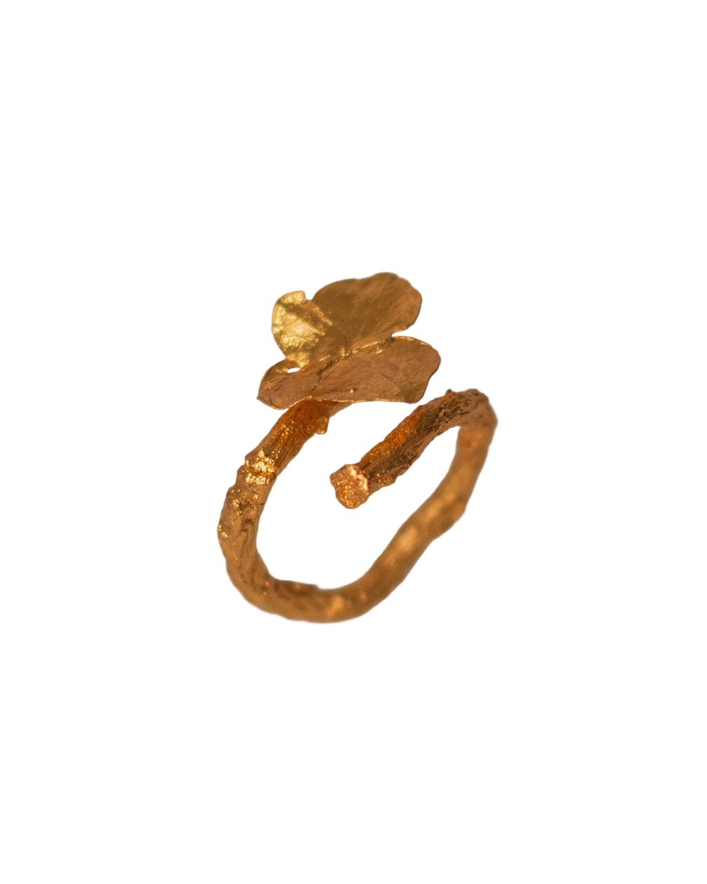 Anillo Hortensia Mini Natural