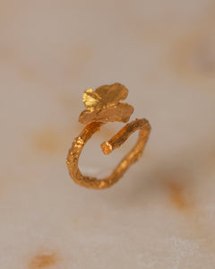 Anillo Hortensia Mini Natural