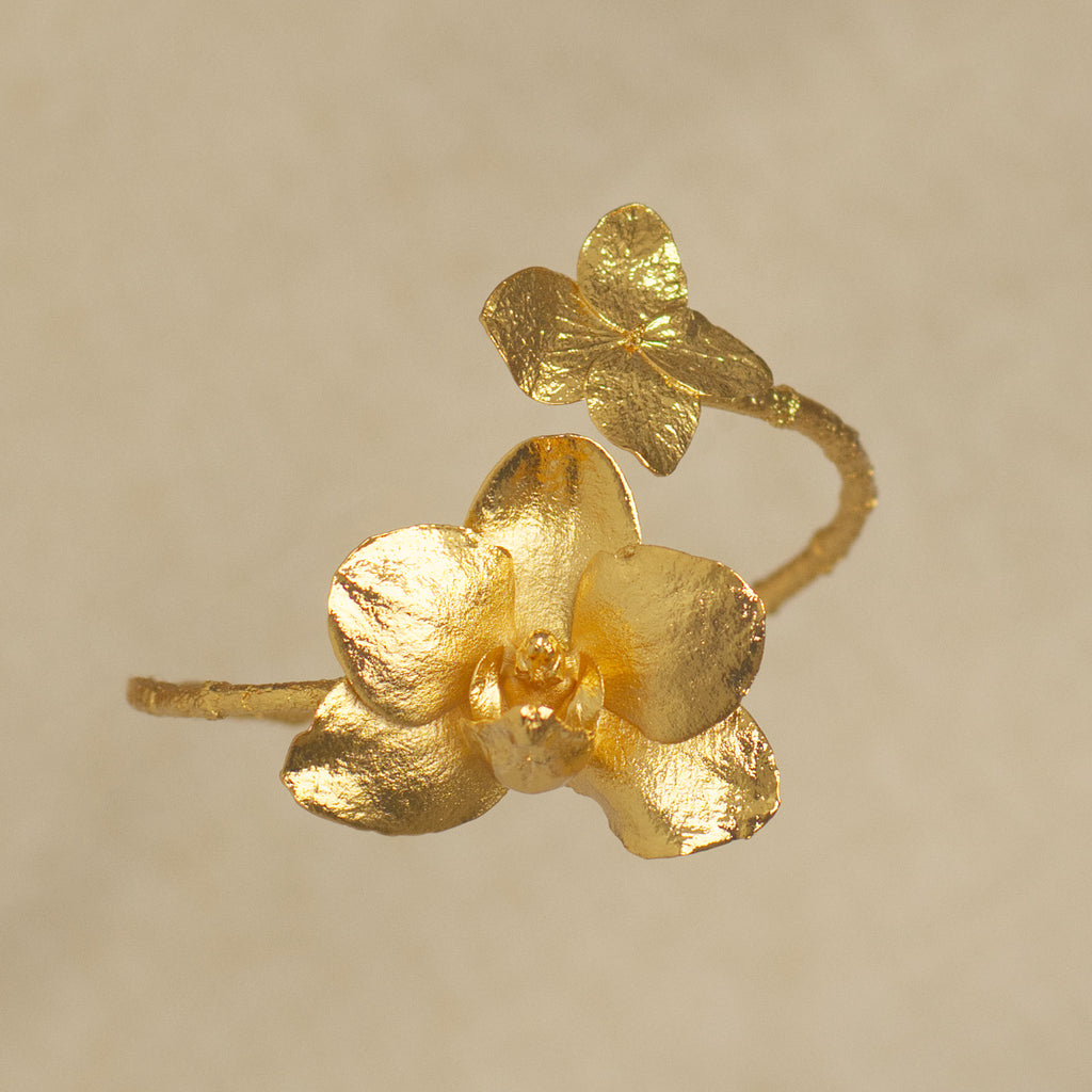 Brazalete Orquidea Phalaenopsis Hortensia