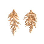Aretes Hoja Pino Grande