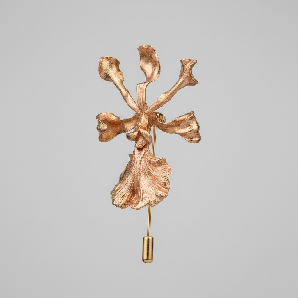 Broche Orquídea Encyclia Cordigera