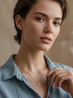 Aretes Topo Mini Flor Sauco