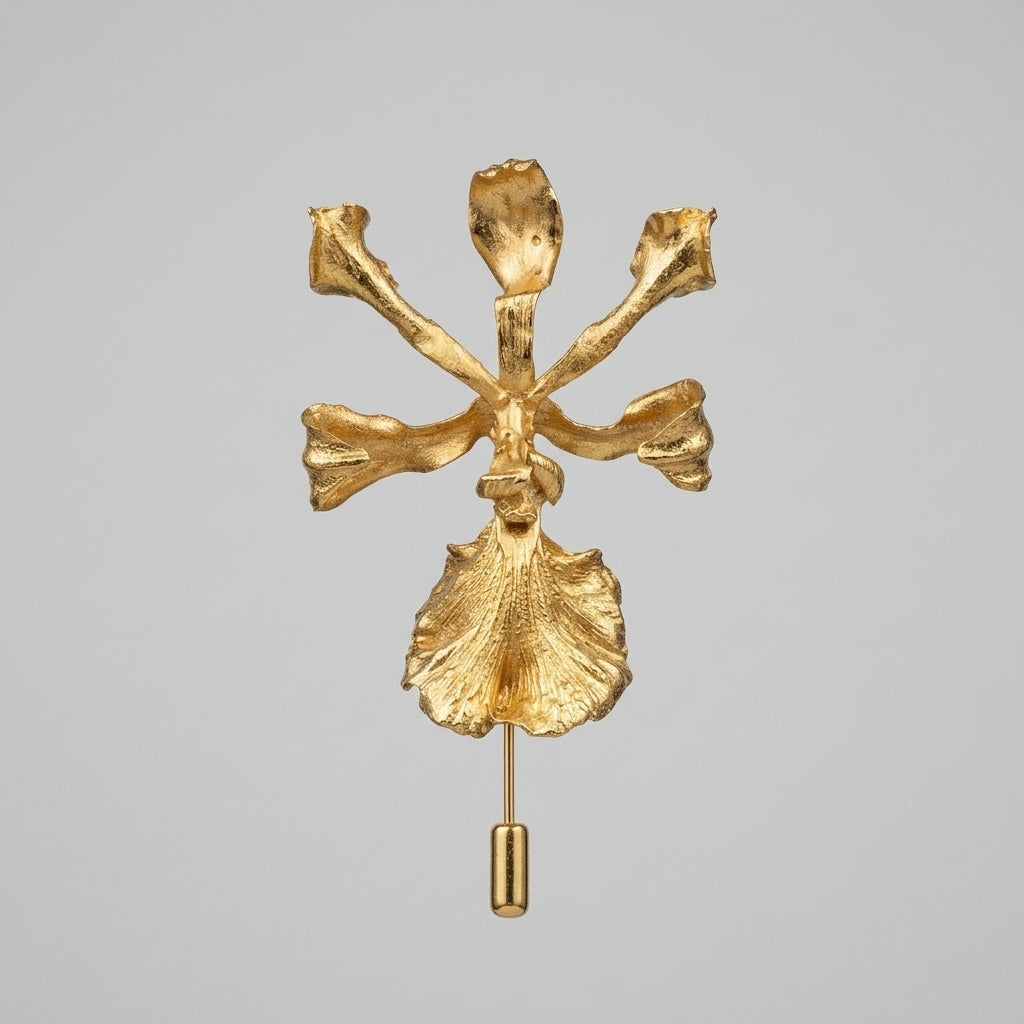 Broche Orquídea Encyclia Cordigera