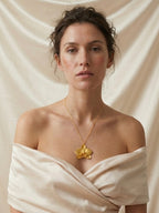 Collar Orquidea Phalaenopsis Sauco