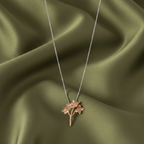 Gargantilla Plata Ramita Sauco