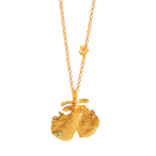 Collar Orquidea Dama Danzante